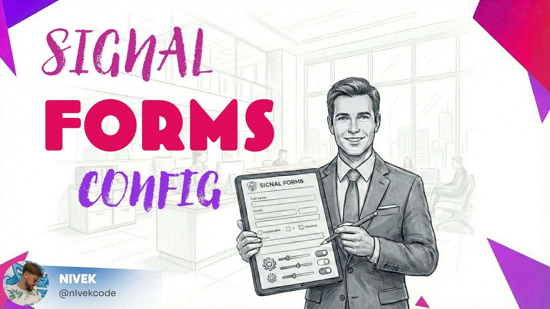 Angular Signal Forms Config